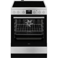 AEG CCB6442OBM Κουζίνα 73lt με Κεραμικές Εστίες Π59.6εκ. Inox